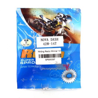 Nhông Recto cho xe Winner/Sonic (14-15 răng)