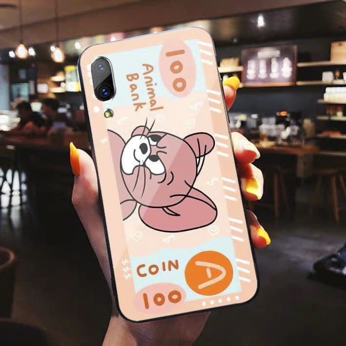 Ốp lưng iphone kính cặp đôi tom và jerry case 14plus 14 pro max 13 12 promax 11 mini 6 6s 7 8 plus x xr xs Se