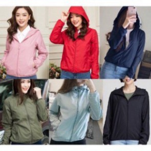 Áo Gió Hai Lớp Lót Lưới Dành Cho Nữ Chất Liệu Cao Cấp