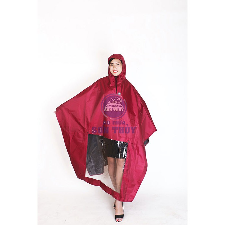 Áo mưa siêu nhẹ 1 mũ SƠN THỦY K8, áo mưa thời trang siêu nhẹ, siêu bền
