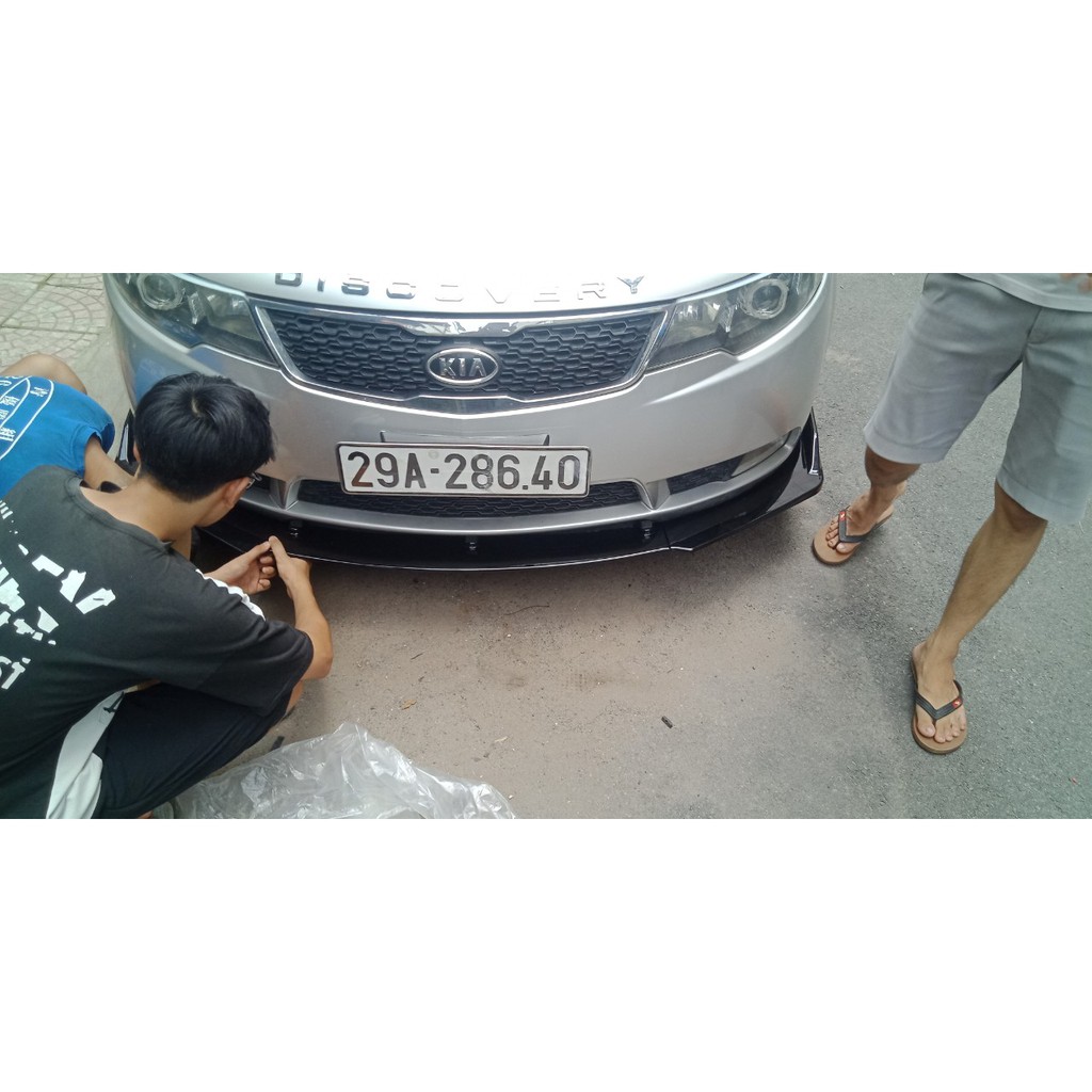 Lip Trước,Cản Trước Thể Thao Forte Nhựa ABS Cao Cấp Chống Va Đập Tốt Phía Dưới Có Gân Tăng Cứng
