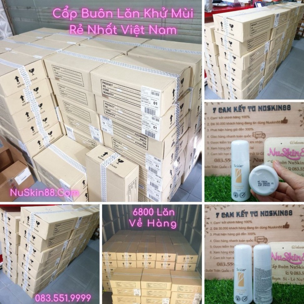 [Mã COS2405 giảm 8% đơn 300K] Lăn khử mùi NuSkin Scion Pure White Roll