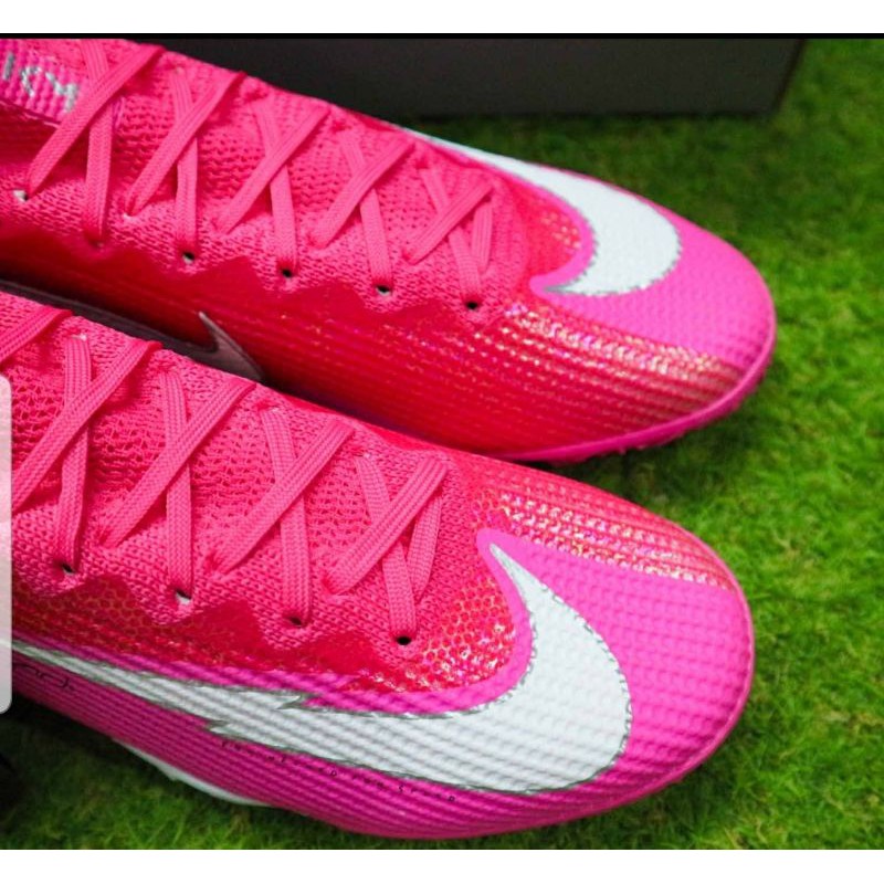 Giày đá bóng Murcurial  Supertfly elite TF Hồng