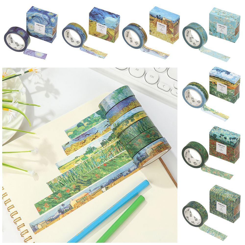 Tranh Vẽ Cầu Vồng Của Van Gogh Kích Thước 1.5cm * 7m