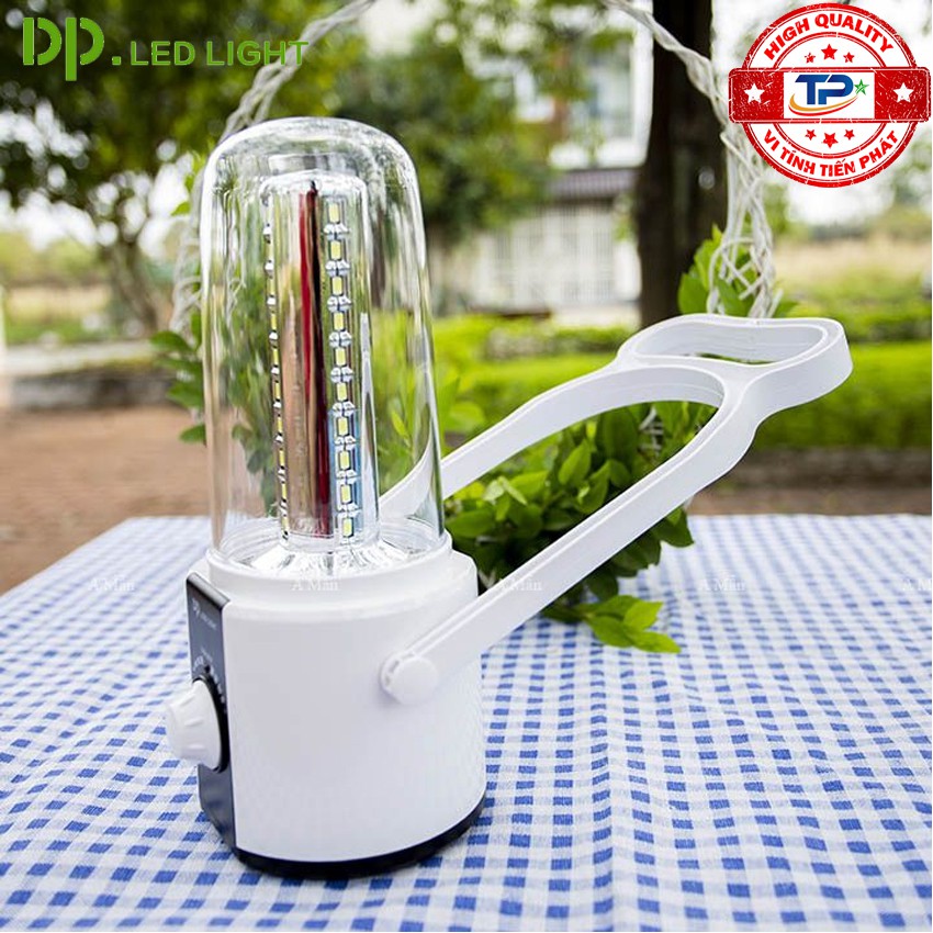 Đèn sạc tích điện DP DP-7048 với 40 bóng LED công suất 4W (trắng)