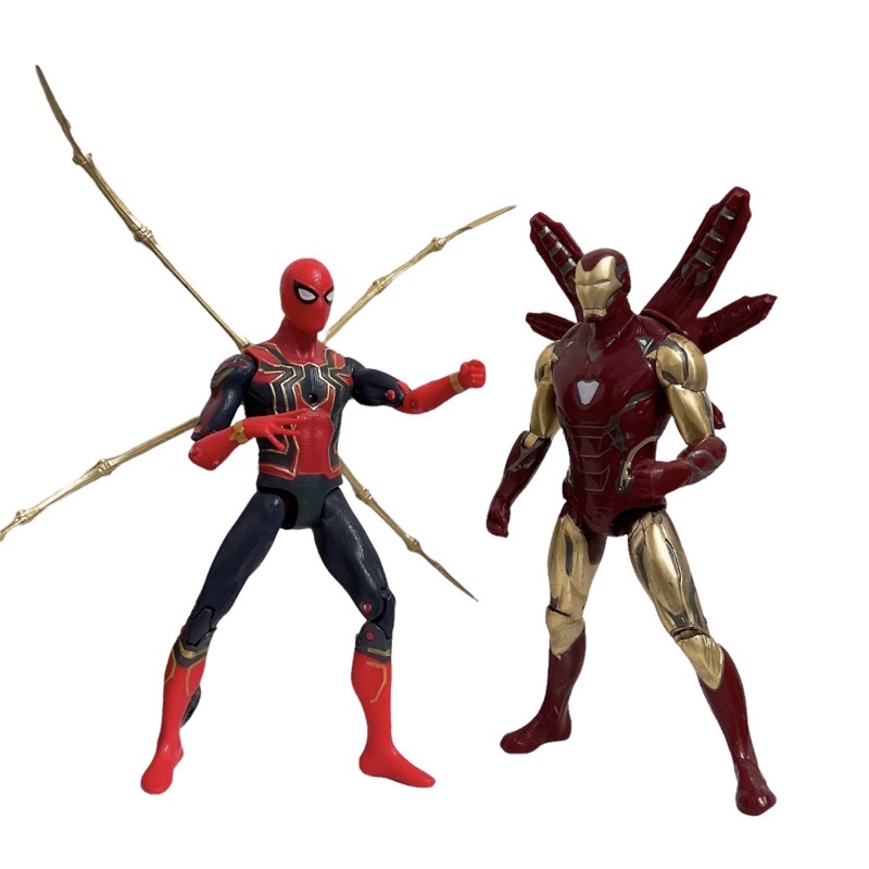 Deadpool spiderman mô hình avergers