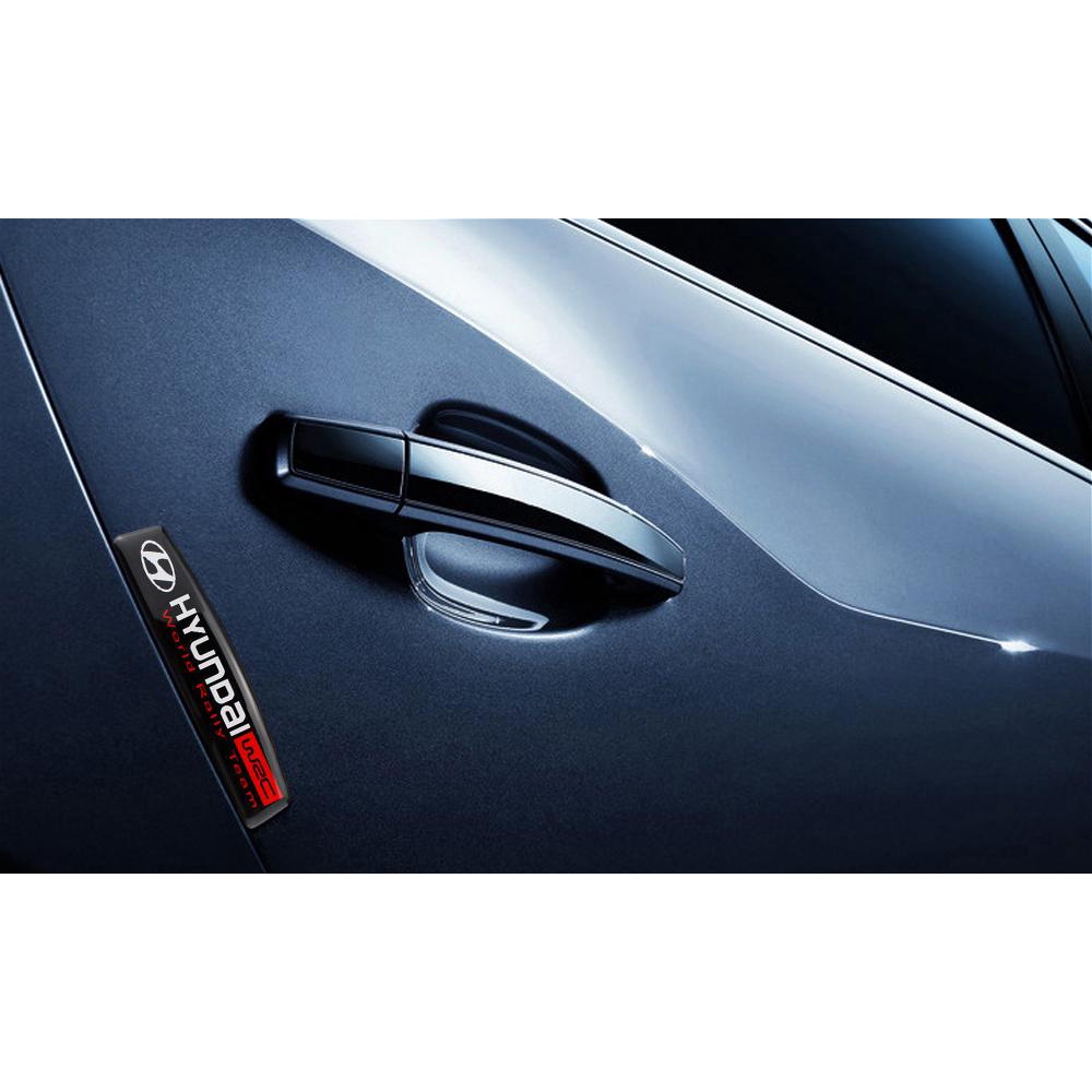 Bộ 4 Miếng Dán Bảo Vệ Viền Cửa Xe Hơi Hyundai Matrix Elantra Getz I10 Atos Tucson Accent Eon