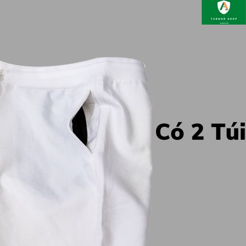 Quần short nam thể thao TARMOR chất vải thun cotton , nỉ da cá khô thoáng , không may lai.