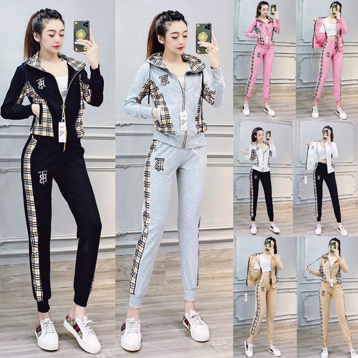 Bộ thể thao Phối sọc sang chảnh TT413_HÀNG CHUẨN SHOP