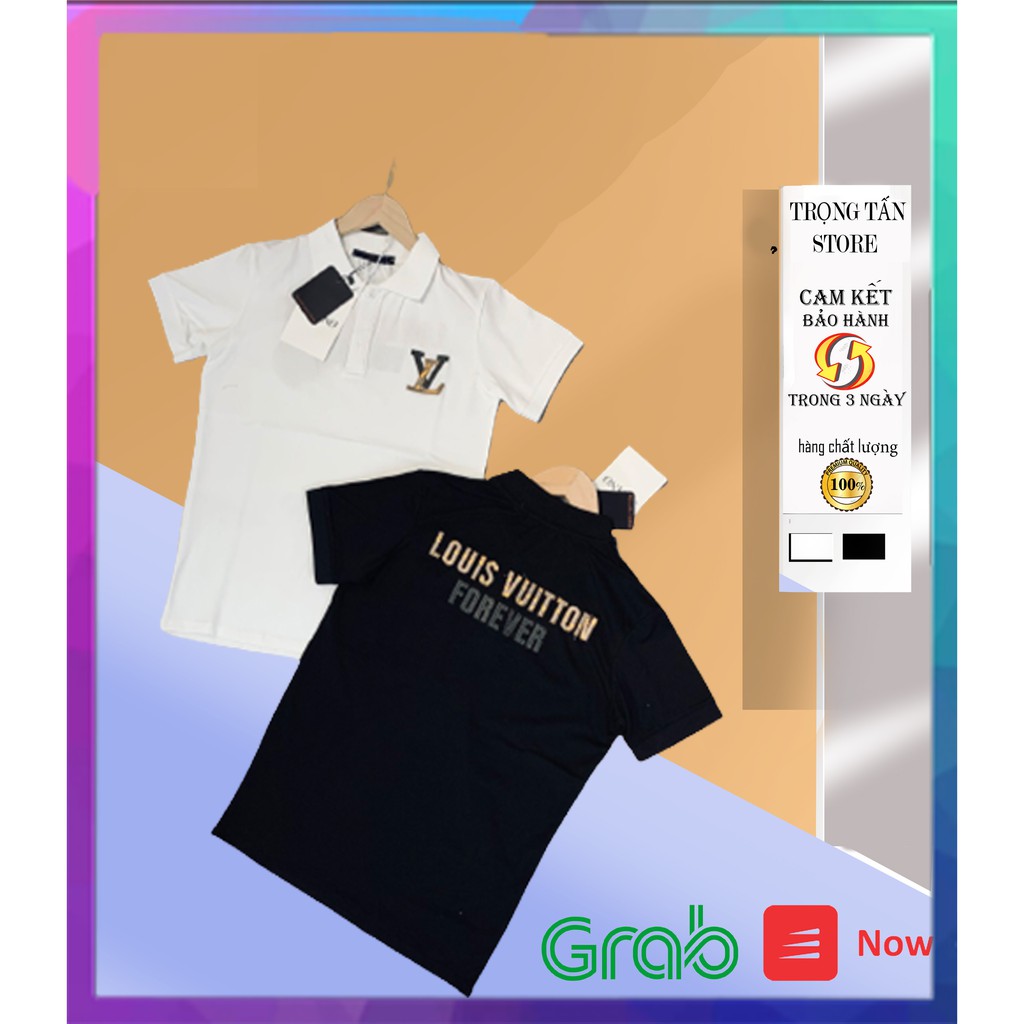 Áo Polo Nam, Áo Thun Nam Ngăn Tay Lỡ Có Cổ Thời Trang Cao Cấp in Hoa Tiết AC81 - TrongTanFashion