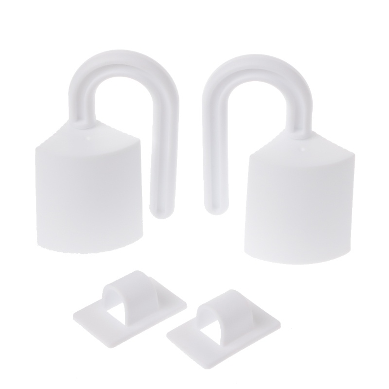 Dụng Cụ Chặn Cửa Bằng Silicon Màu Trắng Kiểu Cổ Điển Tiện Dụng