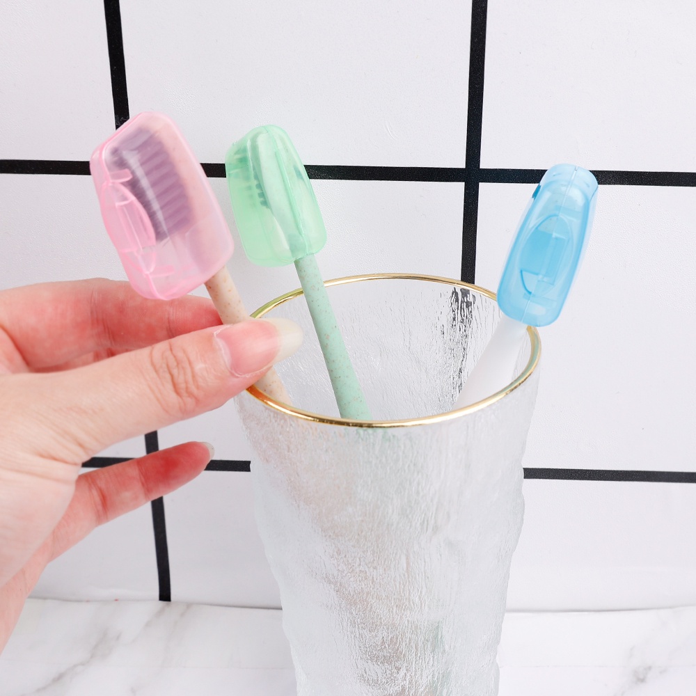 Set 5 Vỏ Bọc Bảo Vệ Đầu Bàn Chải Đánh Răng Chống Trầy Xước