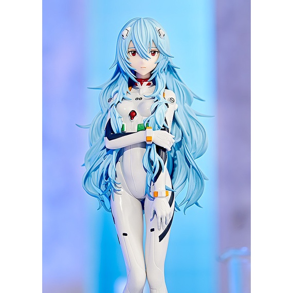 Mô Hình Chính Hãng Anime Shin Evangelion, Ayanami Rei, Pop Up Parade, Long Hair Ver, Good Smile Company, Nhật Bản