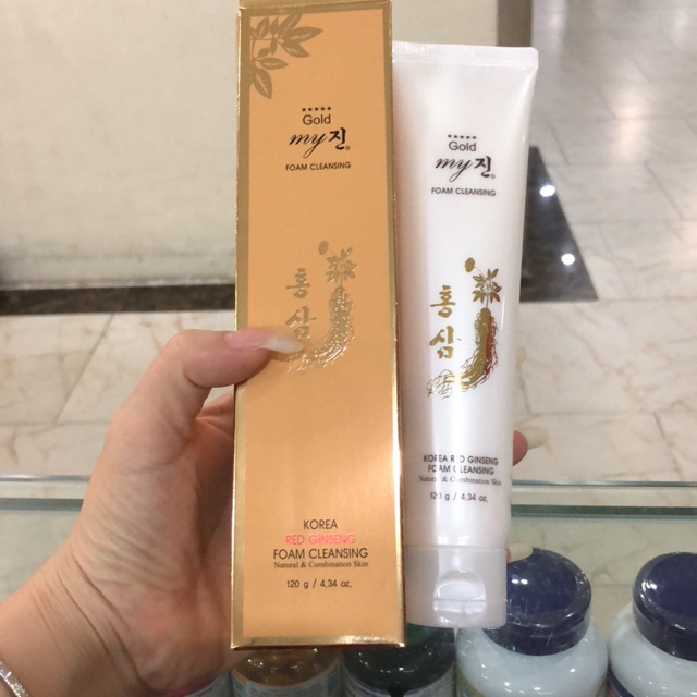 Sữa Rửa mặt Sâm Vàng My Gold