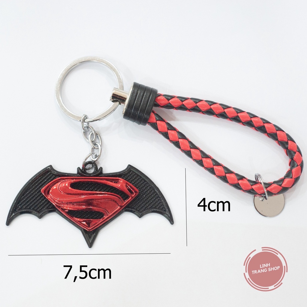 Móc chìa Khoá Hình Biểu Tượng Siêu Nhân, Móc Khoá Keychain Biểu Tượng Siêu Nhân Cá Tính