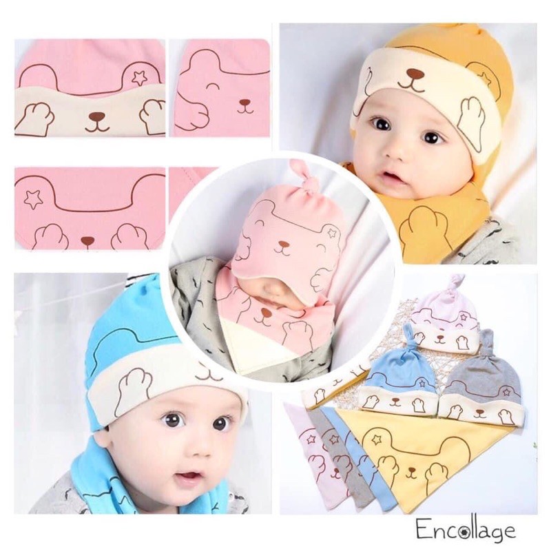 Mũ nỉ ctong cho bé 1-5 tuổi