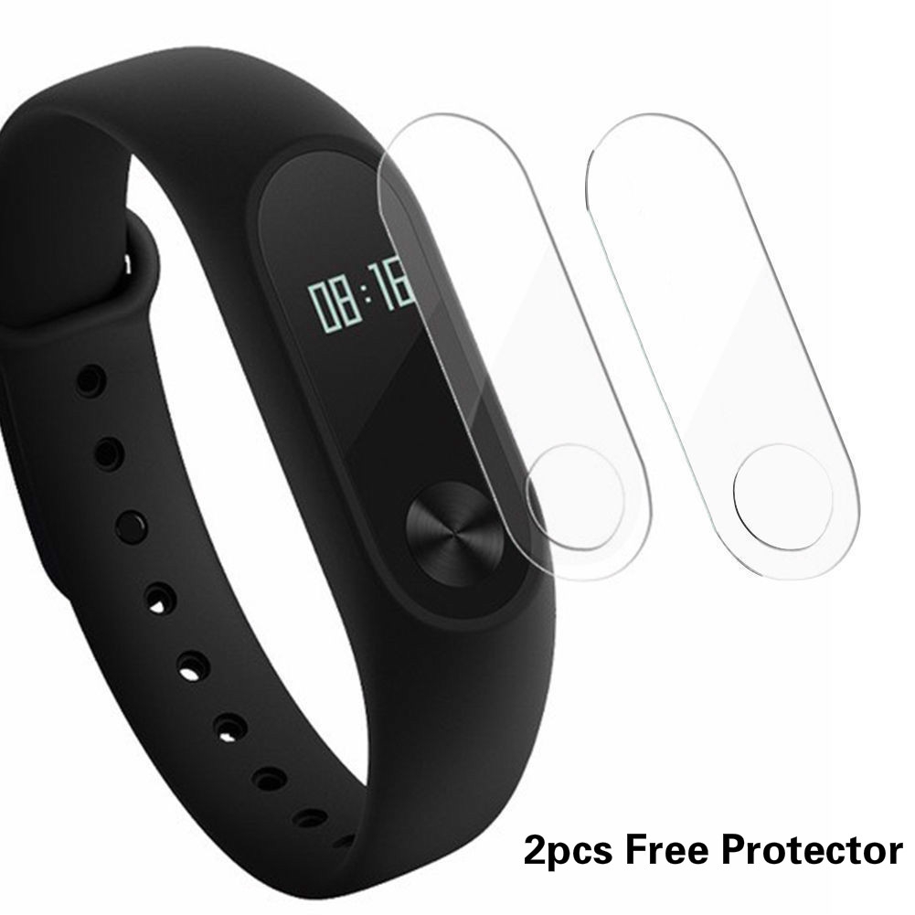 Dây Cáp Sạc Usb Thay Thế Cho Đồng Hồ Thông Minh Xiaomi Mi Band 2 / 3 + 2 Miếng Bảo Vệ Màn Hình