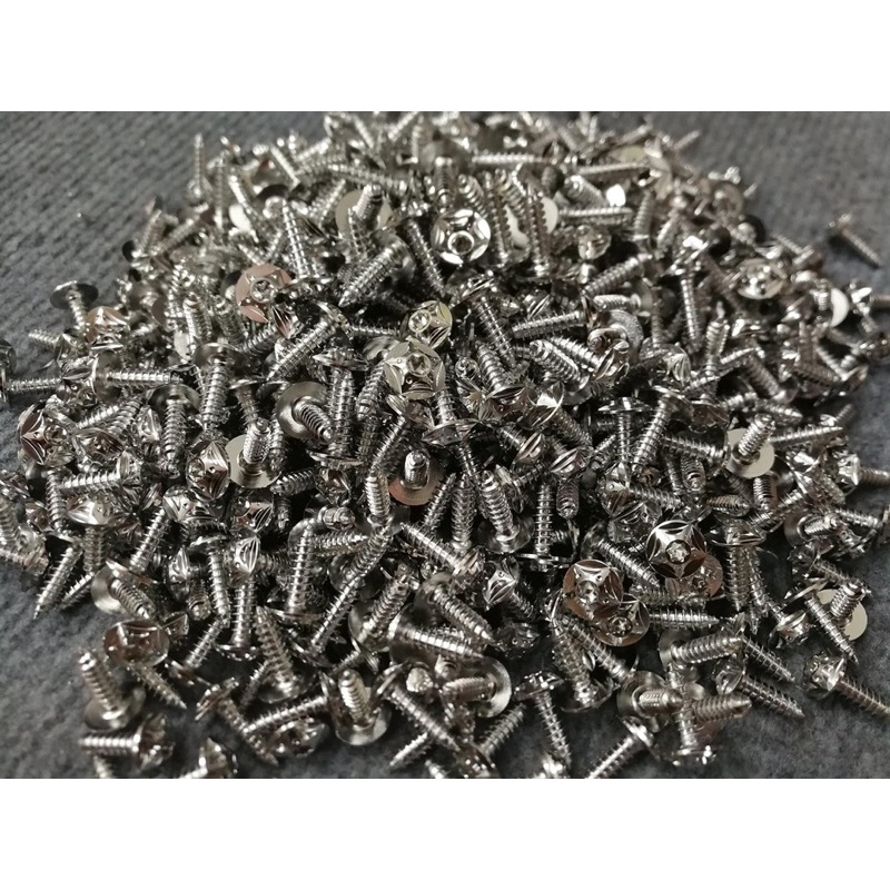 Mica dẻo che phuộc sau gắn các loại xe “ kèm ốc titan , Salaya “