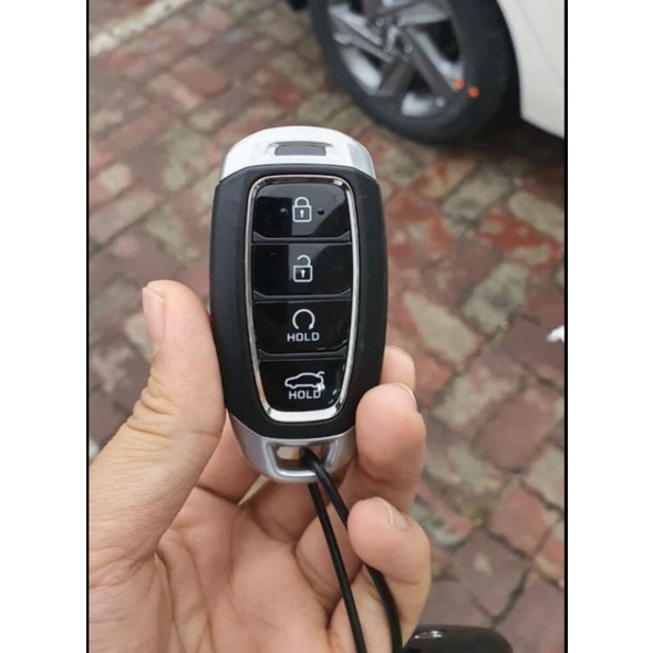 HYUNDAI Ốp chìa khoá accent 2021 loại 4 nút smartkey