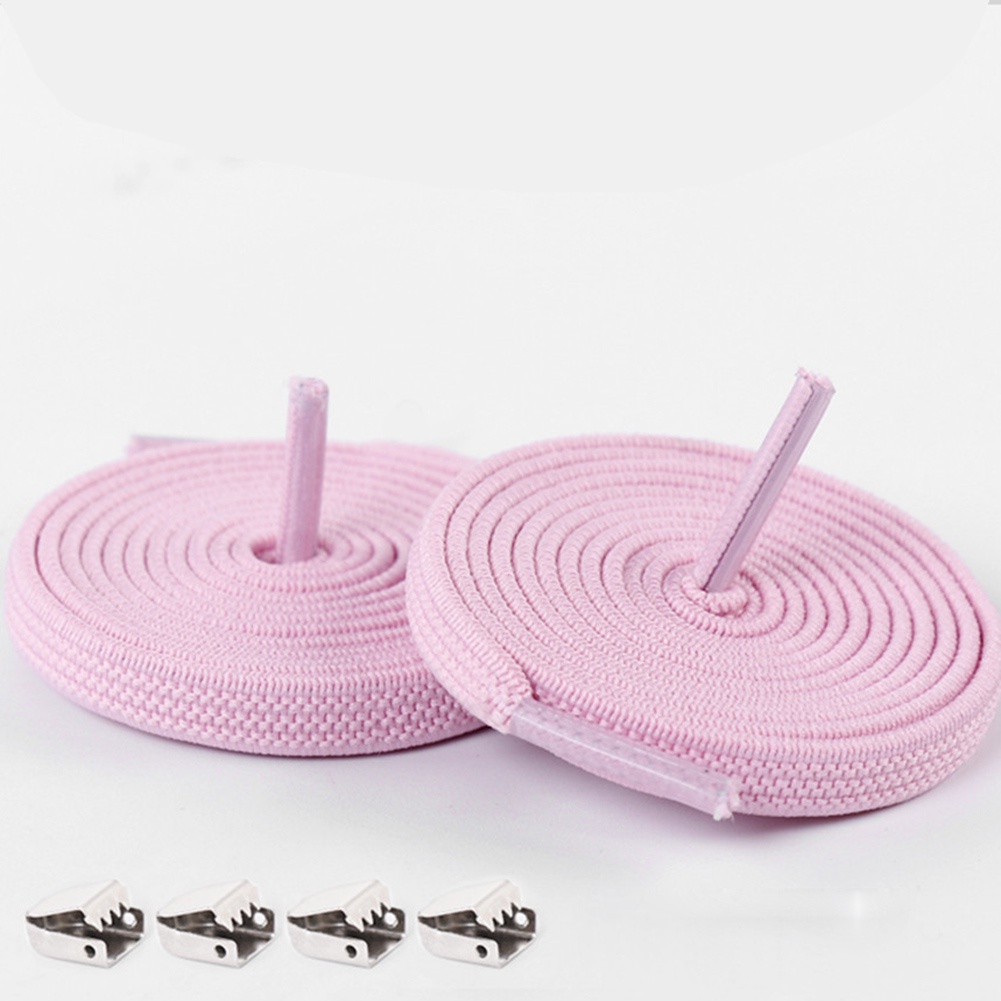 1 Cặp dây giày co giãn bằng polyester không cần buộc