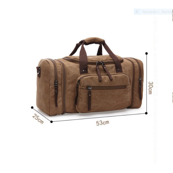 Túi xách du lịch thể thao vải canvas đa chức năng thời trang cao cấp phong cách mới