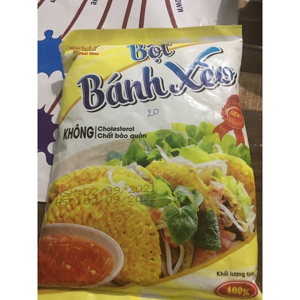 Bột bánh xèo , bột gạo, bột mì
