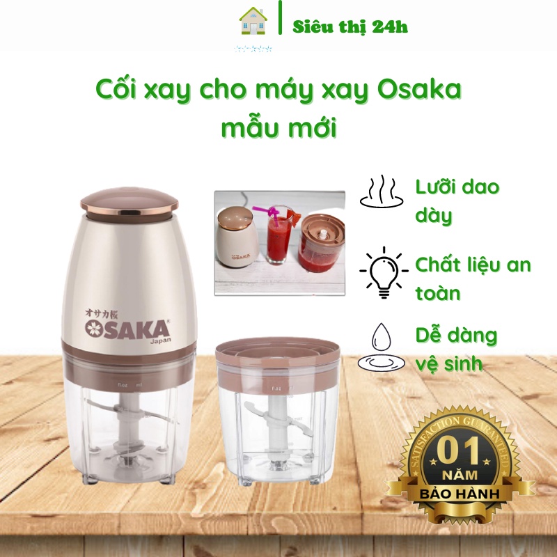 [Mã ELHA22 giảm 6% đơn 300K] Cối xay cho máy xay Osaka mẫu mới