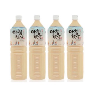Combo 4 chai nước gạo HQ 1,5L date 2022