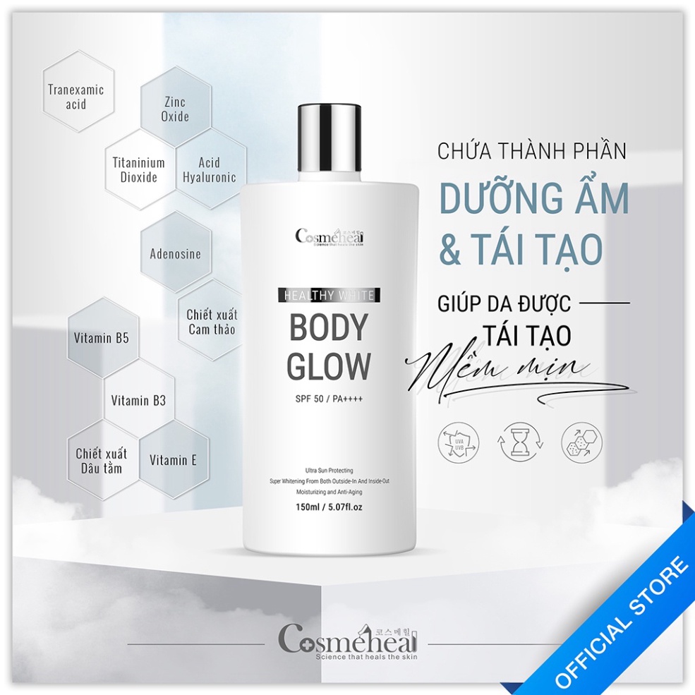 Serum Dưỡng Sáng Da Toàn Thân COSMEHEAL Healthy White BodyGlow