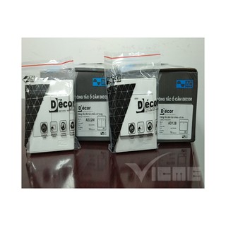 Công tắc đơn 2 chiều AD12B, công tắc đôi 2 chiều AD22M, 16A, thương hiệu AC-DÉCOR