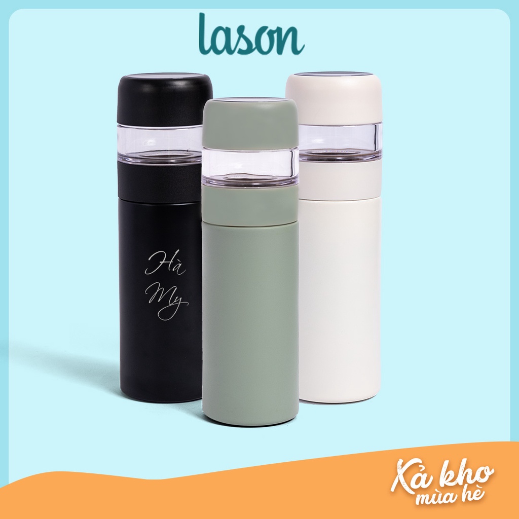 Bình nước giữ nhiệt pha trà hiển thị nhiệt độ Lason BN-GN00821
