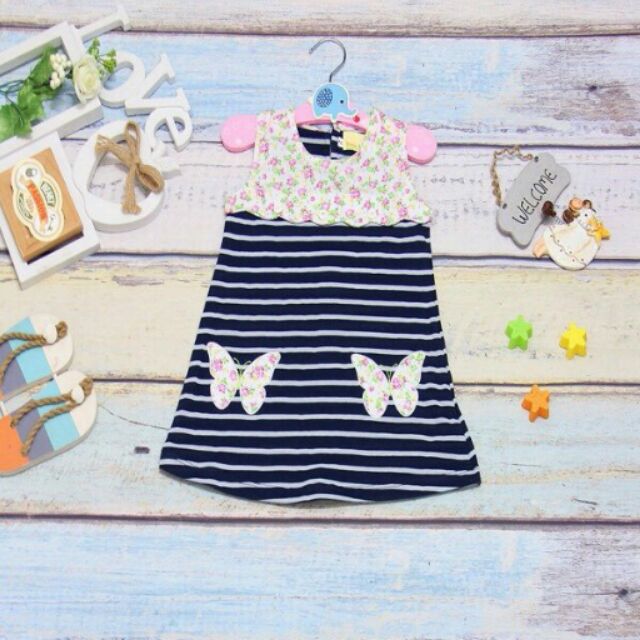 Hàng Việt Nam chất lượng cao, xuất khẩu Đầm bé gái thương hiệu Beekids