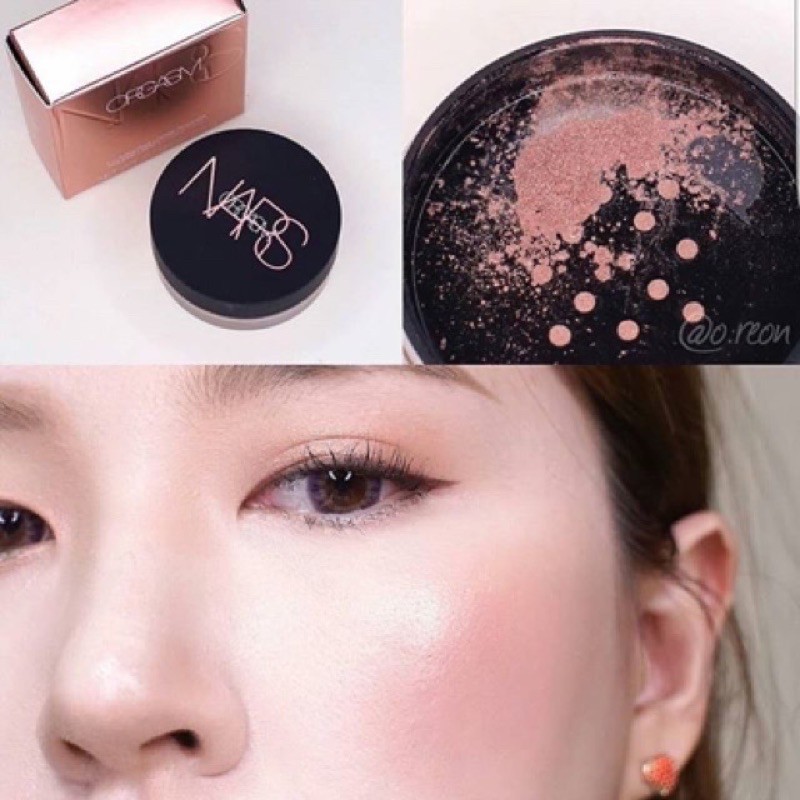 Phấn bắt sáng dạng bột NARS Illuminating Losse Powder Orgasm