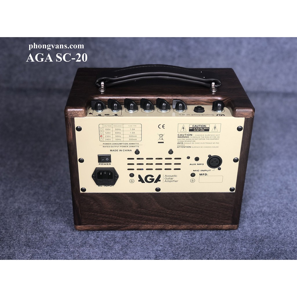 Loa ampli AGA SC-20 cho đàn guitar