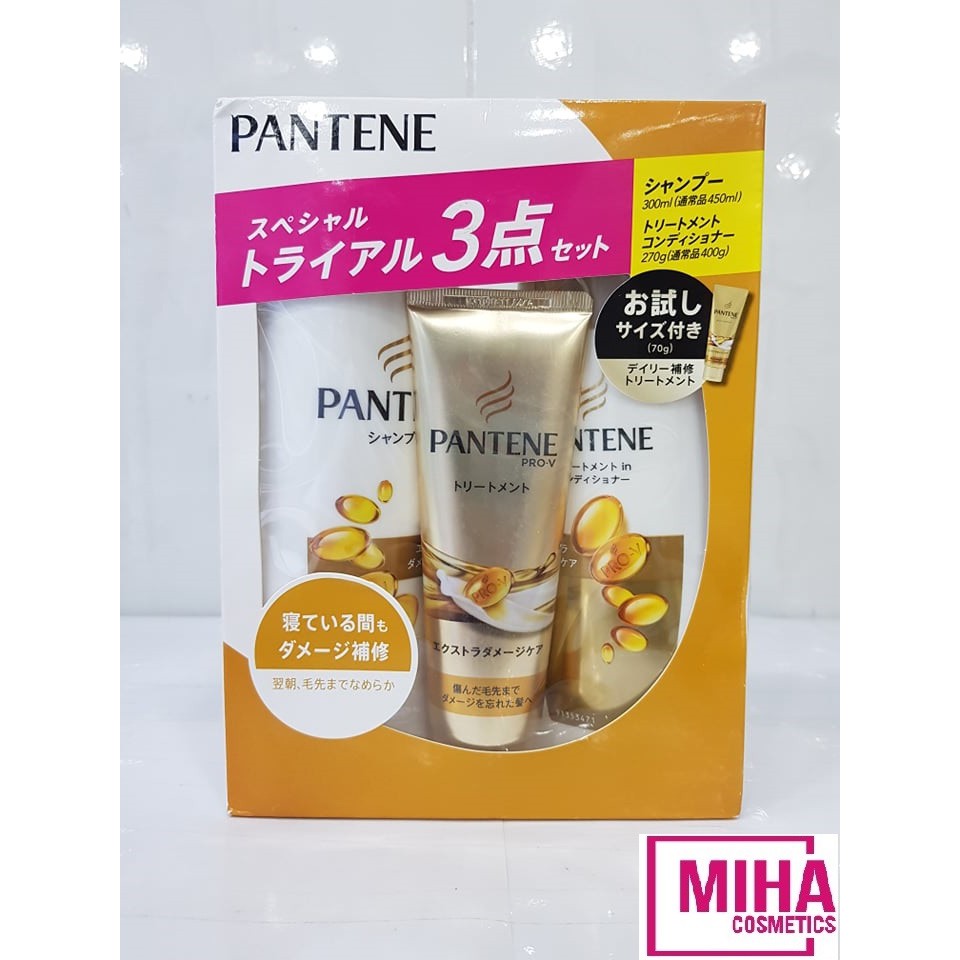 Bộ Dầu Gội Dầu Xả Pantene Phục Hồi Hư Tổn