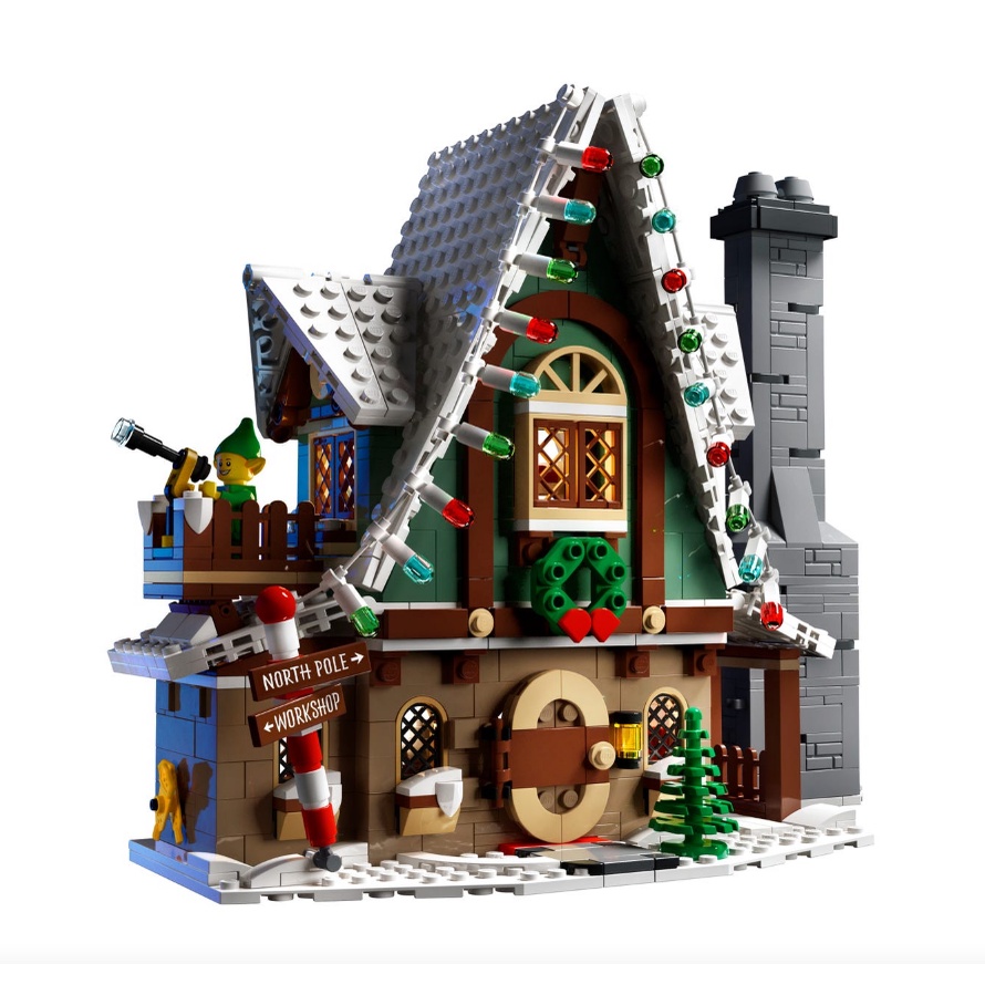 Lego HaHa - Lego Creator Expert - Ngôi Nhà Giáng Sinh Của Yêu Tinh - 10275