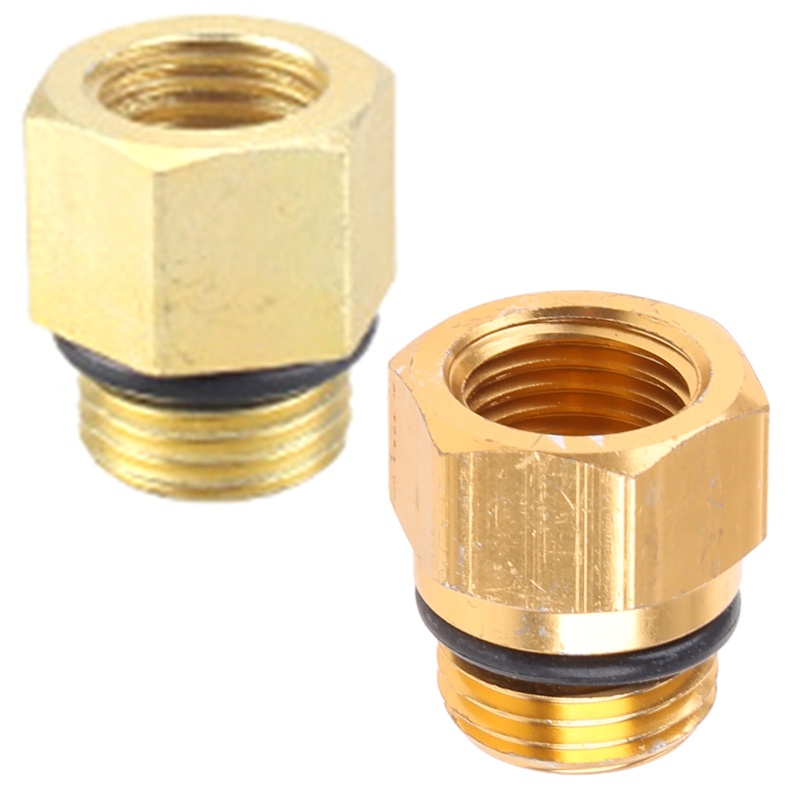 Đồng Hồ Đo Áp Suất Kim Loại 14mm Chống Va Chạm 0-16 MPa