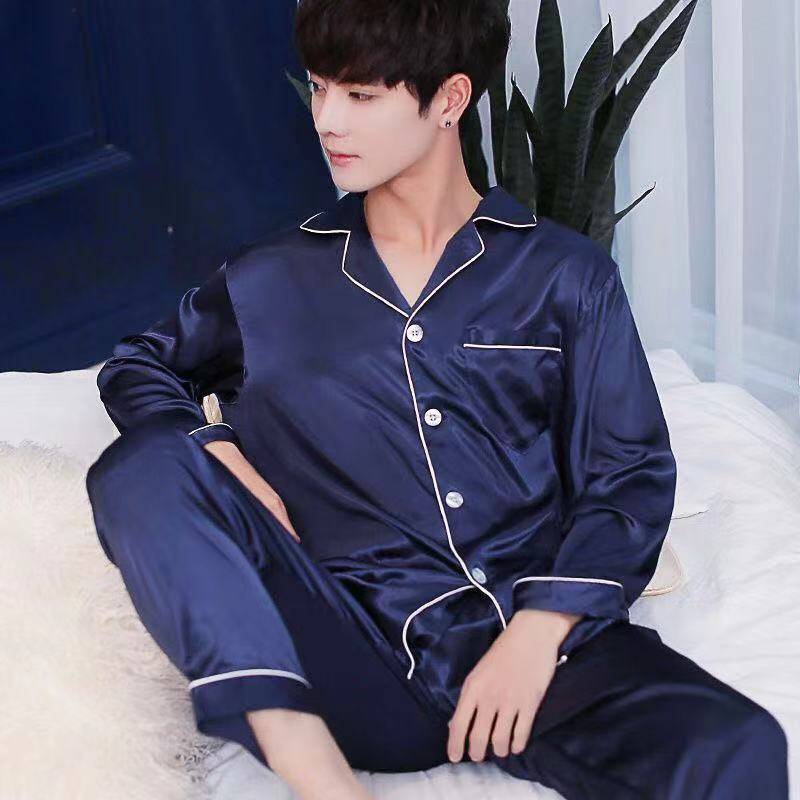 Bộ ngủ lụa Pijama nam nữ, dài ngắn tay, chất siêu đẹp Màu đặc cao cấp (Hàng có sẵn)