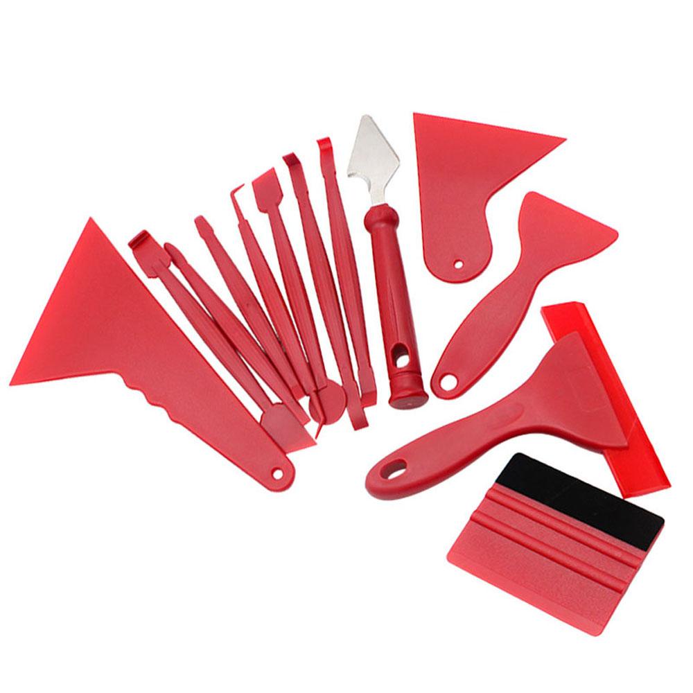 DARNELL Bộ 13 Dụng Cụ Cạo Phim Dán Sửa Chữa Xe Hơi