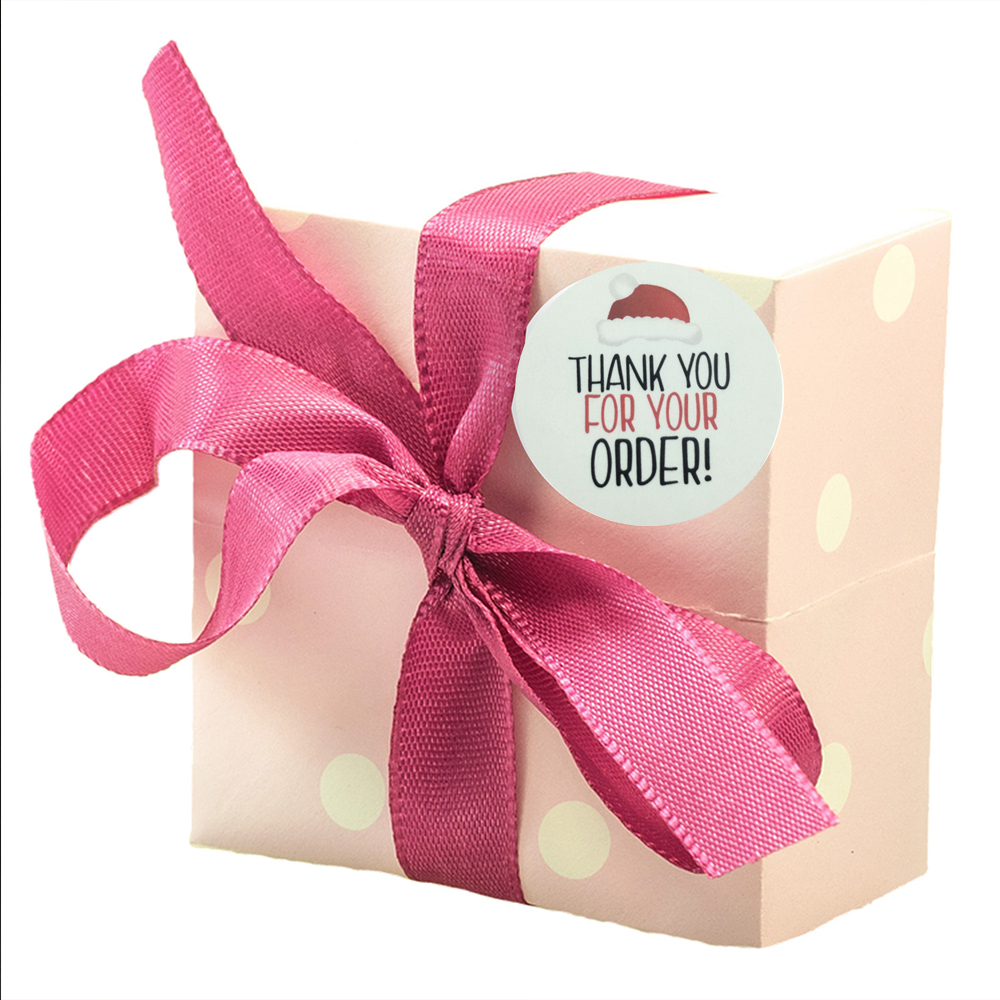 Cuộn 500 Miếng Dán Hình Tròn In Chữ Thank You Dùng Để Gói Quà
