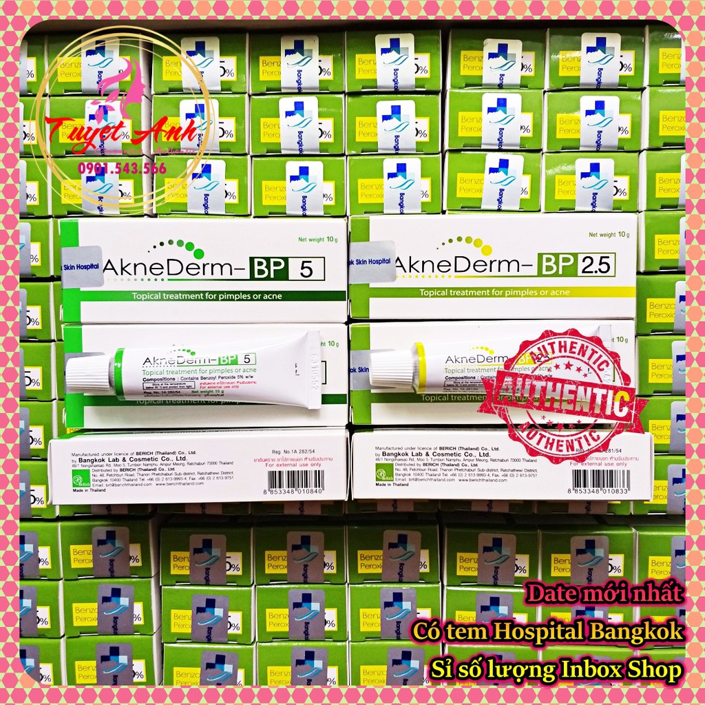 Aknederm  Kem dưỡng giảm mụn, đẹp da