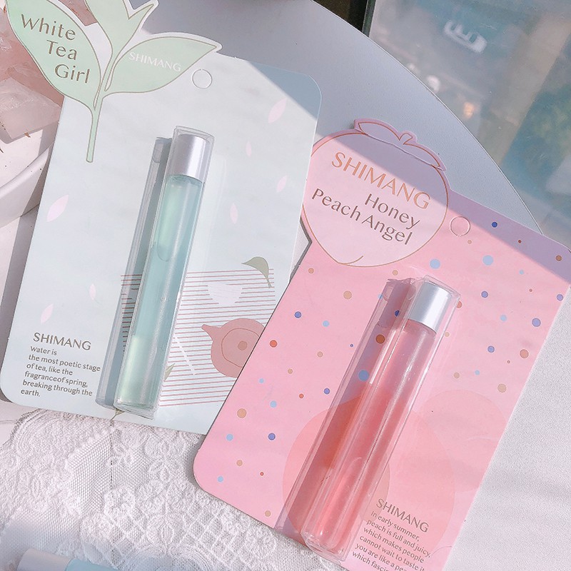 Nước Hoa Mini Dạng Lăn Nước Hoa Shimang Nhiều Mùi Hoa Cỏ Thơm Mát Cho Ngày Hè Chai Mini 15Ml Tiện Lợi Mang Theo