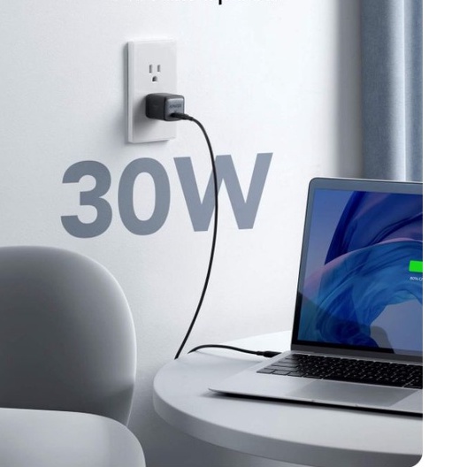 Củ CỐC sạc nhanh PD / IQ3 / PPS Anker Nano II A2664 45W dành cho Ip / tablet táo / laptop