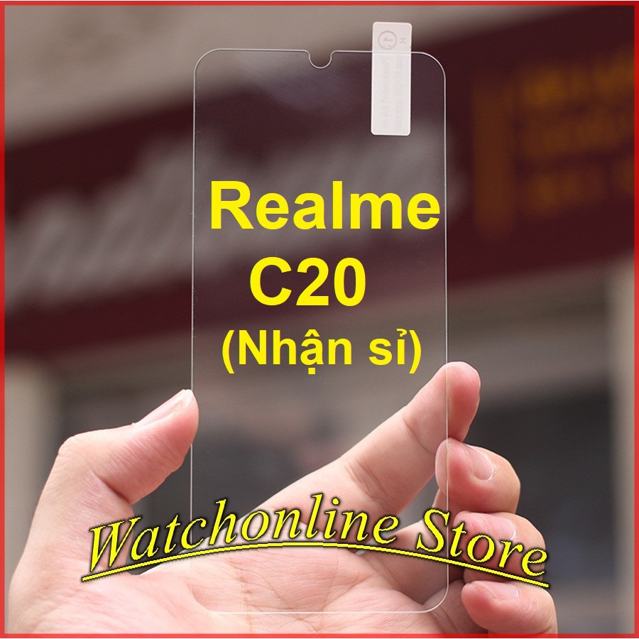 Cường Lực dành cho Realme C20 Realme C1 Realme C2 Realme C11 Realme C12 Realme C15 trong suốt
