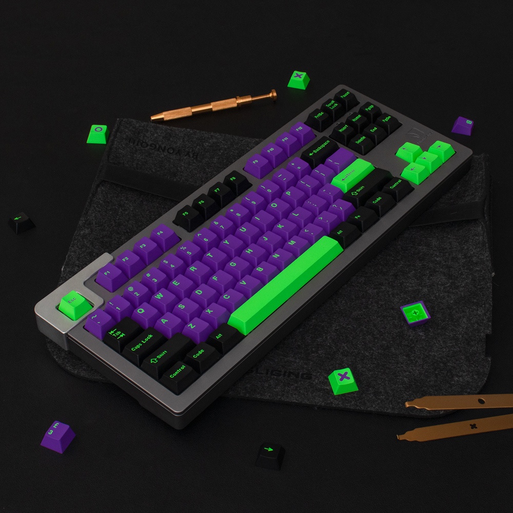 Bàn Phím Cơ Chơi Game 171 Phím GMK Mecha01 Cho GMMK pro GK68