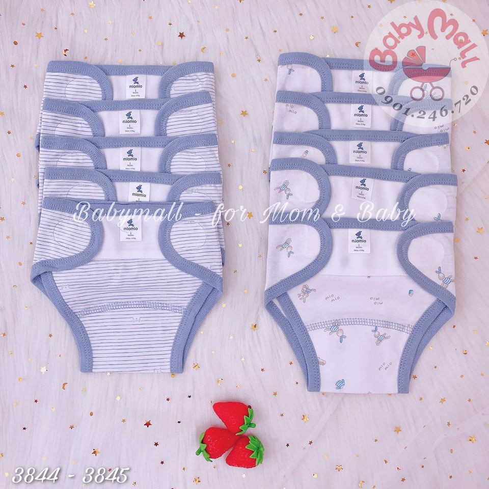 Set 5 tã vải dán Mio cho bé size 1M,3M