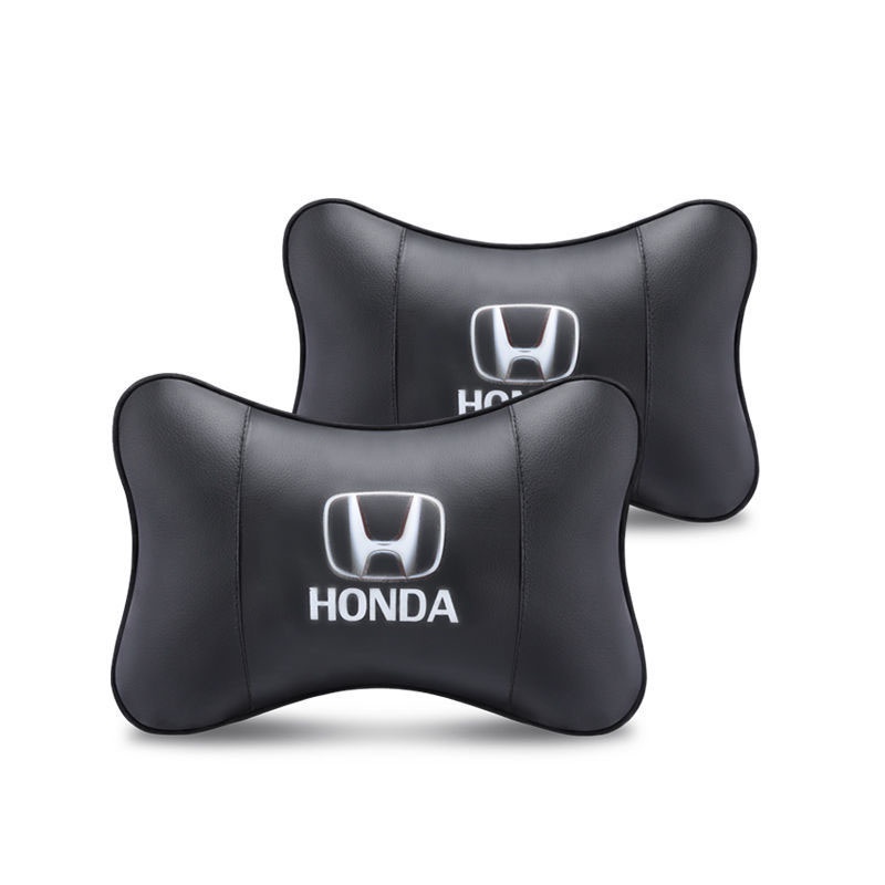 【Ready Stock】 Honda Neck Pillow Car Seat Headrest Lumbar Pillow Car Neck Support Pillow Car Lumbar Pillow Auto Seat Waist Pillow for Honda City Jazz Civic CRV HRV BRV 2023 HJ63