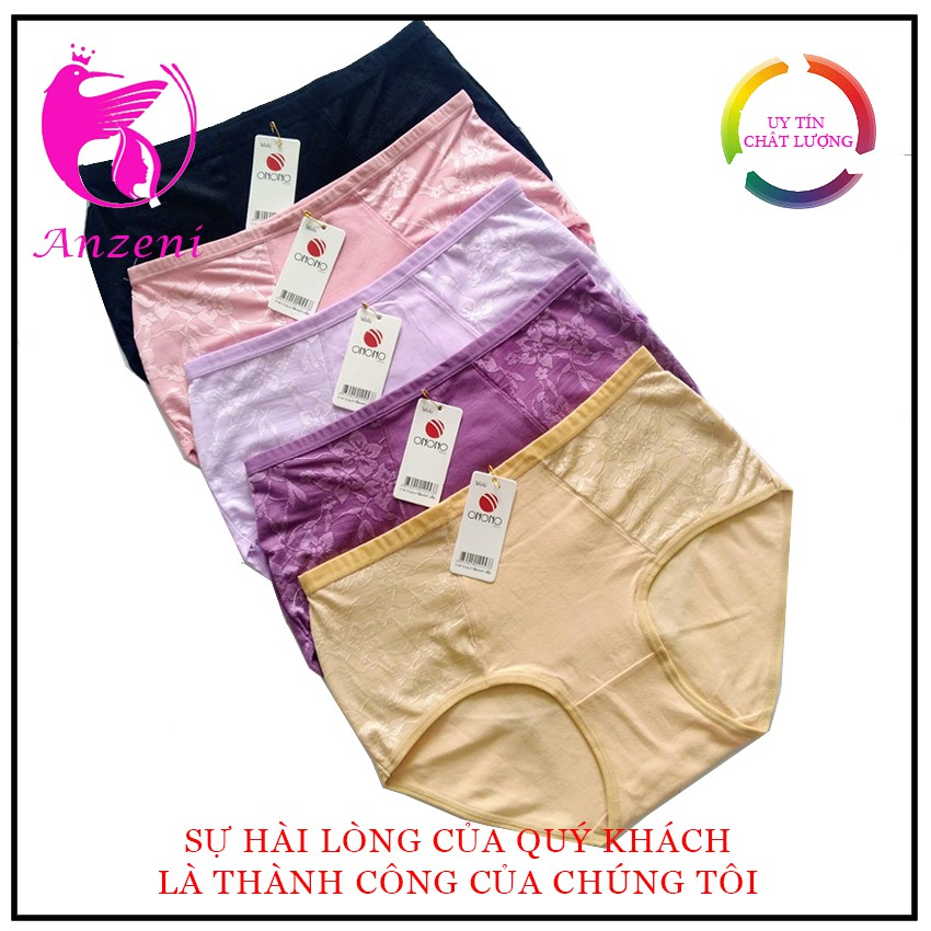 [HÀNG ĐẸP] Combo 5 Quần Lót Cotton Thái Lan Onono #130 Siêu Mát