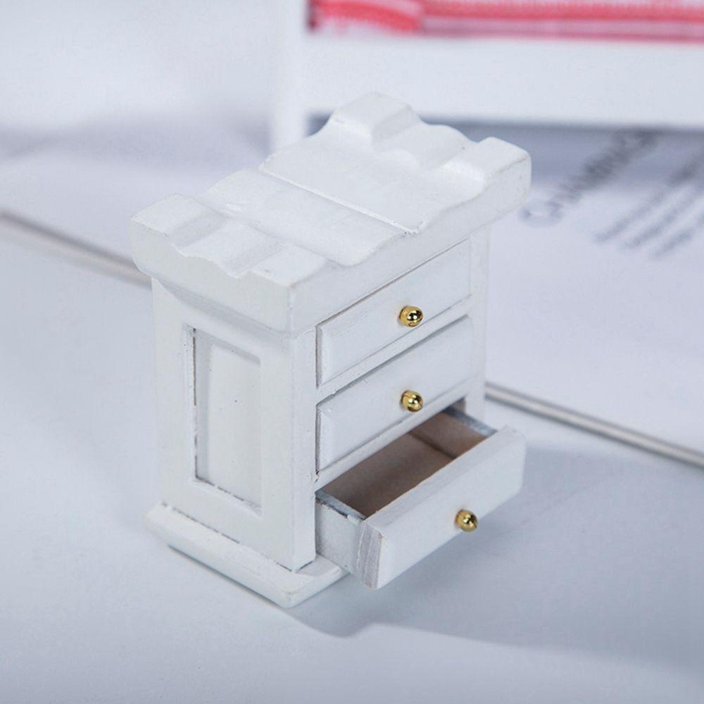 BEBETTERM Bàn Gỗ Chất Lượng Cao Tỉ Lệ 1 / 12 Trang Trí Nhà Búp Bê