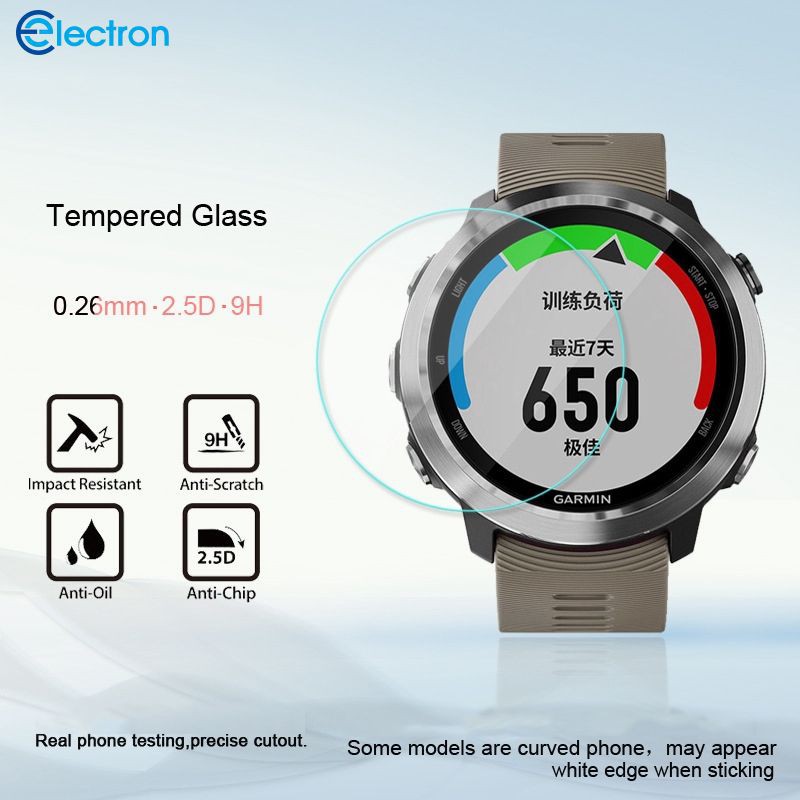 Bộ Kính Cường Lực 0.26mm Dùng Cho Đồng Hồ Thông Minh Garmin Forerunner645 / Forerunner935 / Forerunner735xt